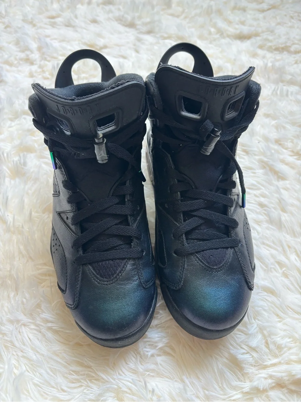 Nike Air Jordan 6 Retro All Star Chameleon Black Men’s 8 - Picture 4 of 7